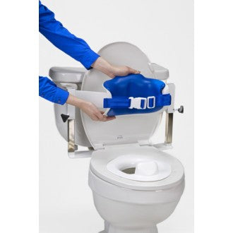 Padded Lo-Back Toilet Support System