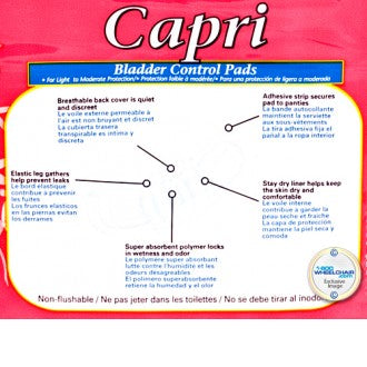 Capri Bladder Control Pads
