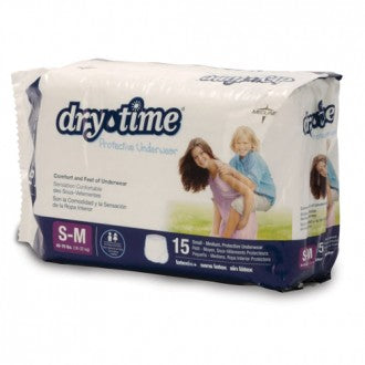 Medline Youth DryTime Disposable Protective Underwear (case)