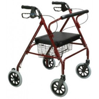 Go-Lite Oversized Rollator with Padded Seat and Loop Locks