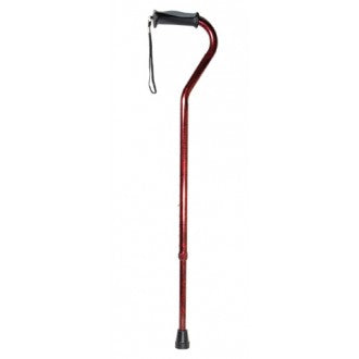 Offset Handle Cane with Gel Grip Handle