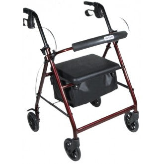 Drive 12 lbs. Rollator with Padded Seat
