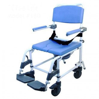 Healthline Aluminum Shower Commode Chair