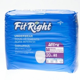 Medline FitRight Ultra Protective Underwear