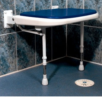 Wide Padded Fold-Up Shower Seat