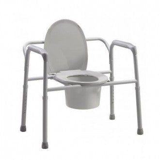 Drive Heavy-Duty Folding Commode