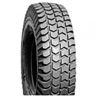 Tire (10" x 3") Foam Filled, Lt Grey ~ Tread C248 Wide