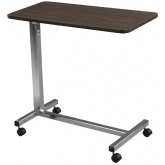 Drive Non-Tilit Overbed Table with Chrome Finish