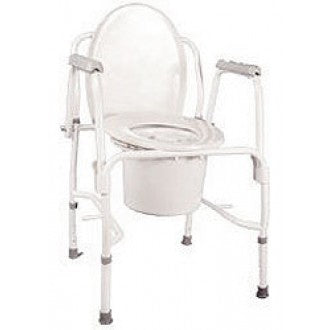 Drop Arm Commode Chair