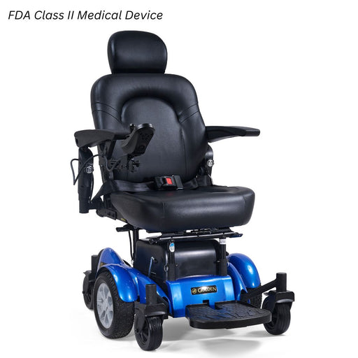 Golden Compass HD heavy-duty power wheelchair, front-angle view