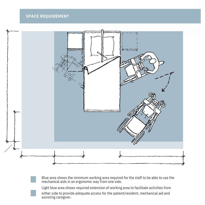 Maxi 500 Floor Lifter Patient Lift