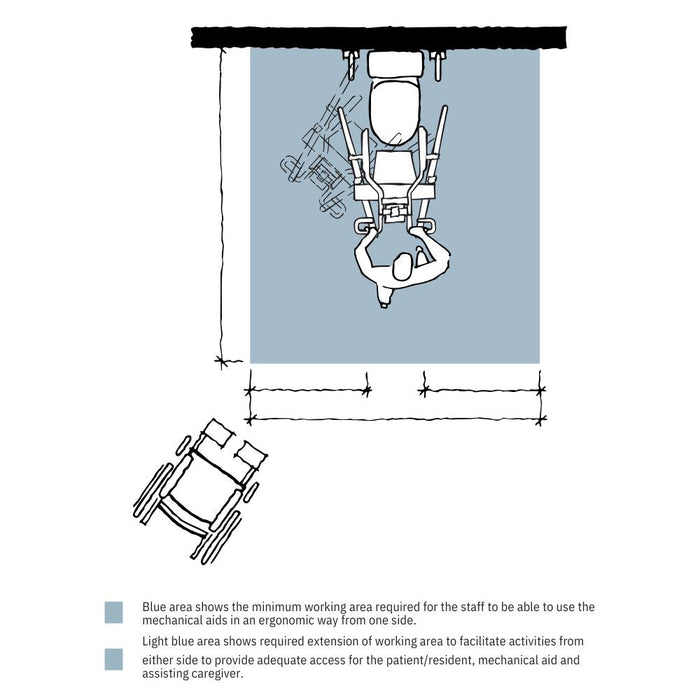 Maxi 500 Floor Lifter Patient Lift