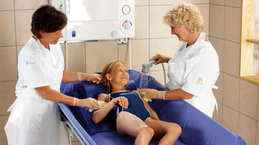 ArjoHuntleigh Concerto and Basic Shower Trolleys