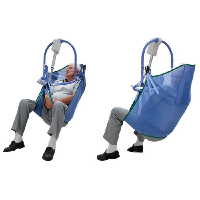 Arjo Clip Bathing Sling with Unpadded & Extended Legs