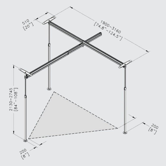 Easytrack 3-Post Pressure Fit System