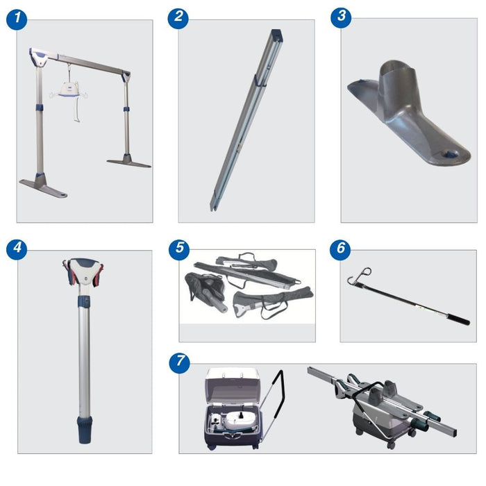 Easytrack FS 2-Post Free Standing Track Lift System