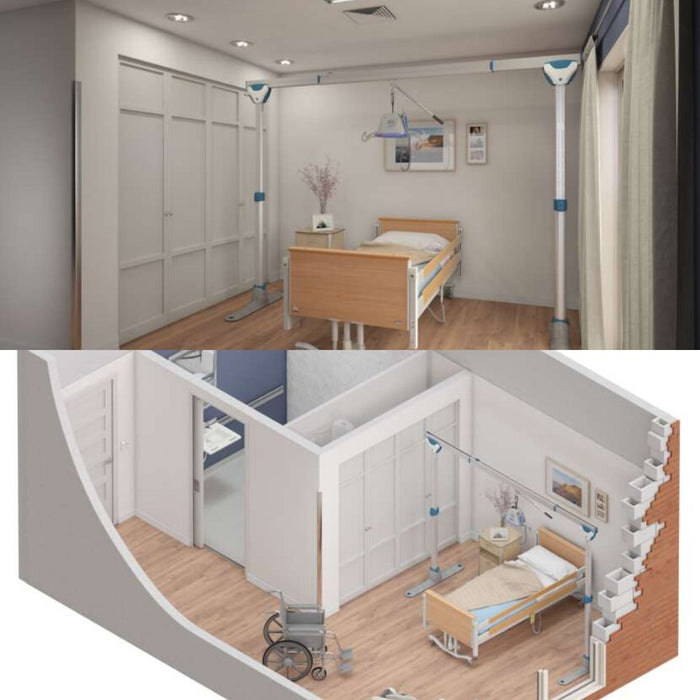 Easytrack FS 2-Post Free Standing Track Lift System
