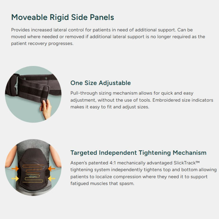 Aspen Horizon 637 LSO Back Brace