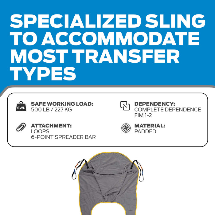 Hoyer Full Back Padded Loop Sling