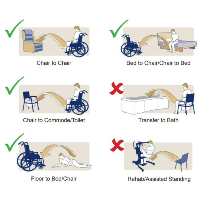 Hoyer Comfort Disposable Clip Style Sling