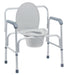 Bariatric 3-in-1 Aluminum Commode