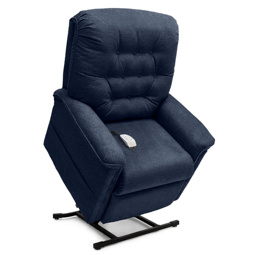 Pride Heritage LC-358L large lift chair in Cloud 9 Pacific, three-quarter view
