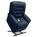 Pride Heritage LC-358L large lift chair in Cloud 9 Pacific, three-quarter view