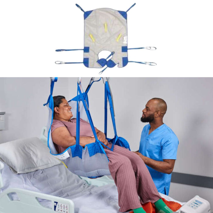 Arjo Loop Hammock Sling – 4-Strap & 6-Strap