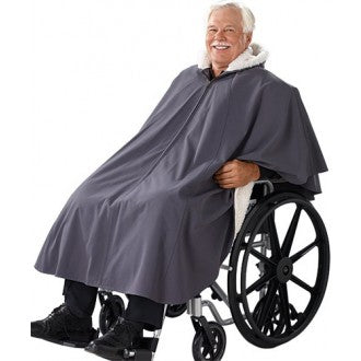 Silvert's Unisex Lined Wheelchair Poncho