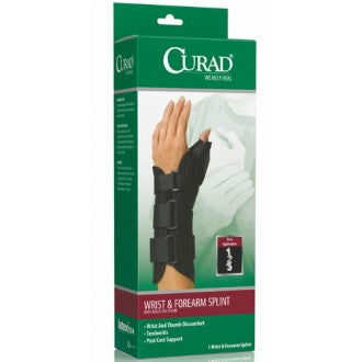 Curad Wrist and Forearm Splint with Abducted Thumb