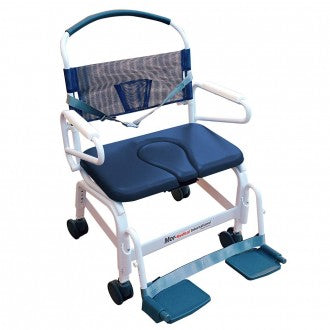 Euro Rehab Shower Commode Chair w/ 26" Seat