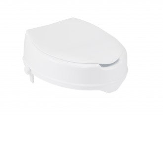 Drive Raised Toilet Seat with Lock Lid