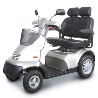 Afikim Breeze S 4-Wheel Scooter w/ optional Wide Seat and Golf Wheels