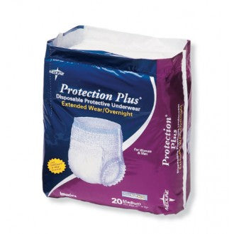 Protection Plus Extended Capacity Overnight Briefs
