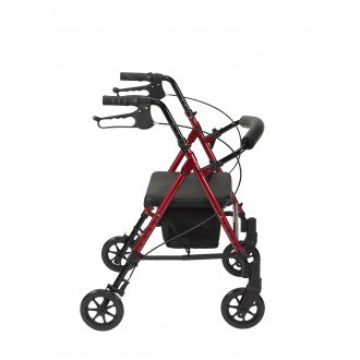 Drive Adjustable Height Rollator with 6" Wheels