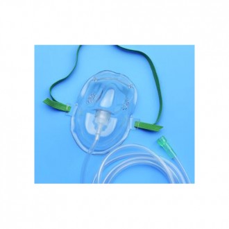 AirLife Adult Oxygen Mask with 7-foot Tubing (case of 50)