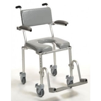 Multichair Folding Compact Roll-In Shower/Commode Chair