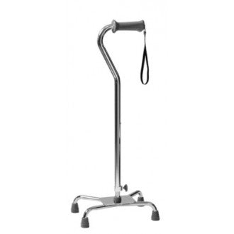 Silver Collection Low Profile Quad Canes - Ortho-Ease Grip