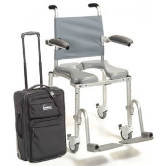 Multichair Foldable Travel Shower/Commode Chair