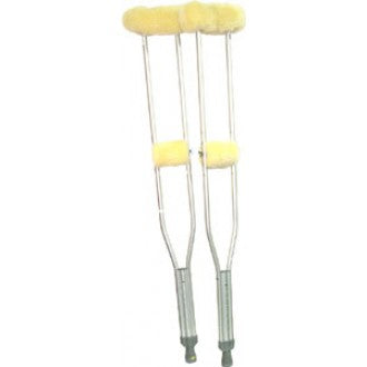 Genuine Sheepskin Crutch Pads