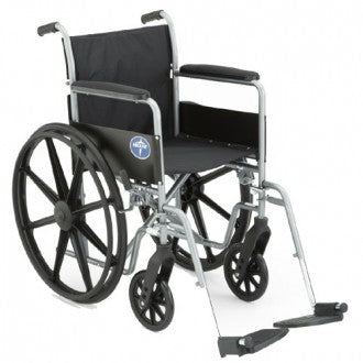 Medline Quick-Delivery Basic Wheelchair