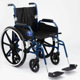 Medline Hybrid 2 Transforming Manual to Transport Wheelchair