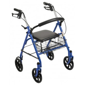 Drive Rollator with 8" Non-Marking Wheels