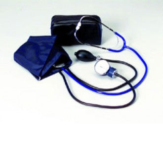 Self-Monitoring Home Blood Pressure Kit w/Attached Stethoscope