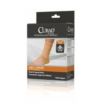 Curad Open Heel Ankle Support
