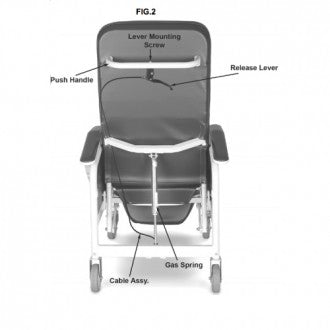Winco Caremor Clinical Recliner with Tray