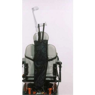 Crutch Holder for Wheelchairs and Scooters