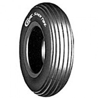 Tire (8" x 2") Foam Filled ~ Lt Grey~ Tread C179