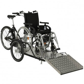 Nihola Flex Cargo Bike with Wheelchair Platform