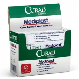 Curad Mediplast Wart Pads (case)